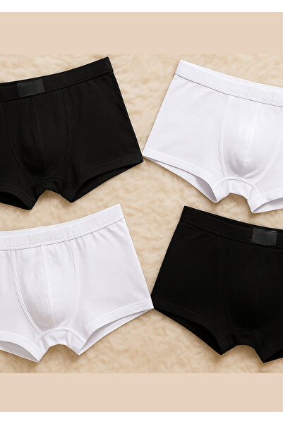 Loule Lenjerie de corp pentru bărbați Bamboo & Flexible Set de boxeri 4 bucăț...