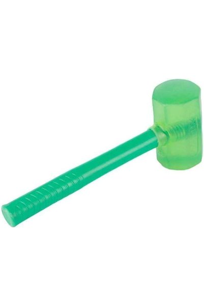 Generic Perfect Tools Rubber Hammer, Rubberized Hammer, Green
