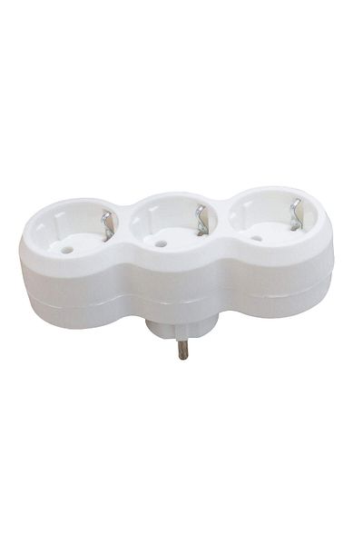 COBI SMART® Triplu stecher drept design compact, montare usoara, pentru uz casnic si birou - COBI SMART®