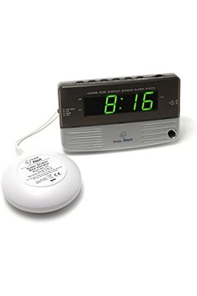 Sonic Boom Alert Sb200ss Alarm Clock, Battery Backup | Wake With A Shake, Multicolored