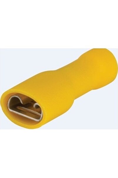 İZOLELİ DİŞİ PABUÇ EBAT 0,8X6,35 KABLO KESİTİ 1,5-2,5 MM 50 ADET PAKET