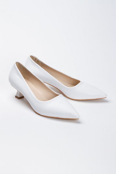 MFT AYAKKABI Women's 3 cm Heeled Pointed Toe Shoes