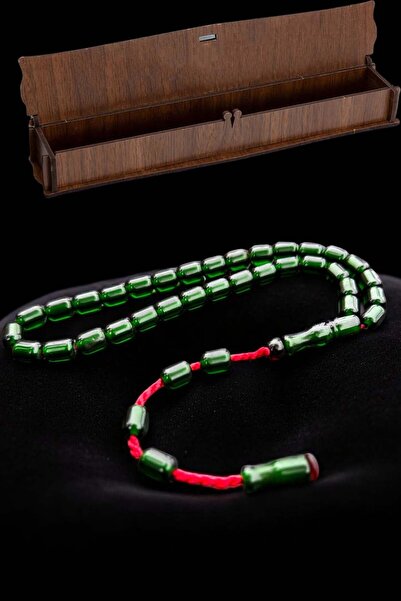 renery سبحة من العنبر الأخضر الزمردي مع نظام حريق مع صناعة ماهرة معتمدة