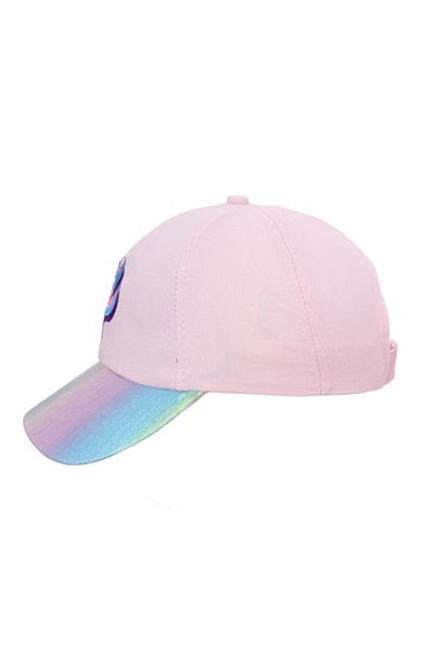 Intisimo Girls' Cap, Unicorn, Pink