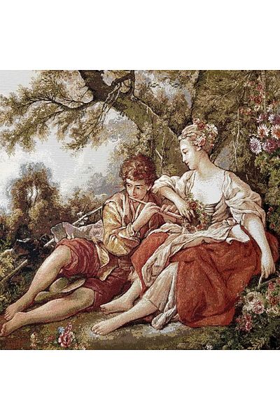 Niva Figurative Series-56 Woven Tapestry Fabric - Romeo and Juliet 10