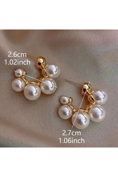 dukart Trendlover Top Pearl Earrings