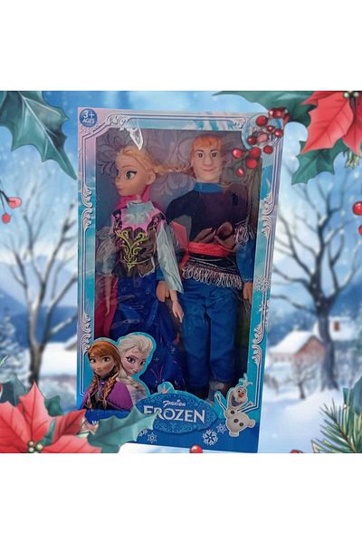Frozen Frozen doll set, Princess Anna and Kristoff, 32 cm, 3+
