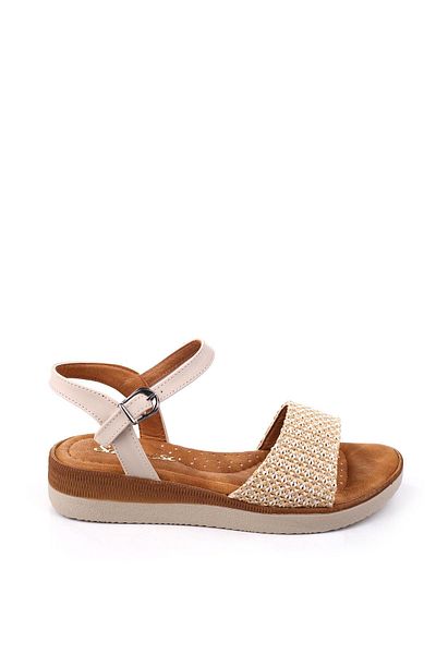 Papuçsepeti Shoe Basket 340 Women's Daily Anatomical Comfortable Sole Sandals