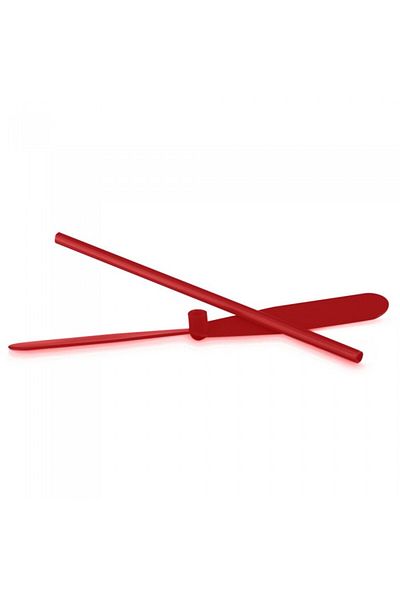 dalimag Set 3 Jucari Zburatoare Simple, Elice, Alb, Albastru, Rosu, 18 cm