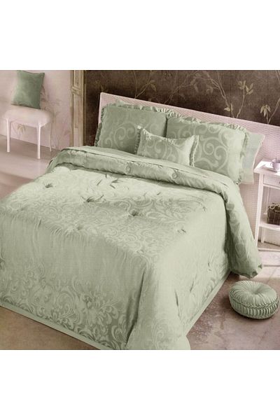 Pierre Cardin Dayun Luxury Green Single Duvet Set 6 Pieces