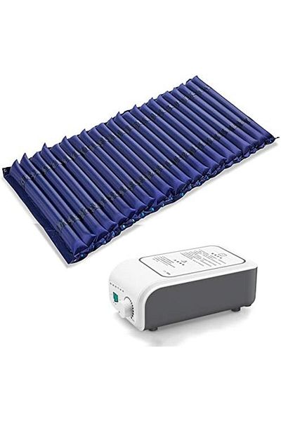 genric Pneumatic Bed Mattress with Divisions for Treating Bedsores and Massages (Blue)