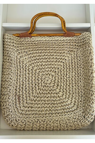 Morsanat Özel Tasarım Motif Işlemeli Çanta / Yaz Kolleksiyonu 2025