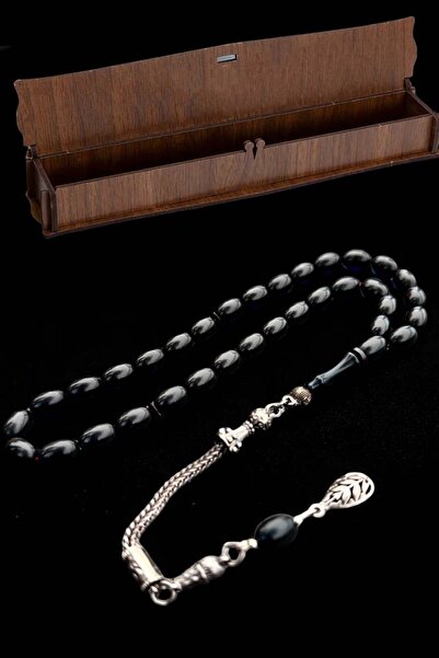 renery مسبحة من العنبر الأحمر مع صندوق خشبي هدية مع صناعة يدوية معتمدة