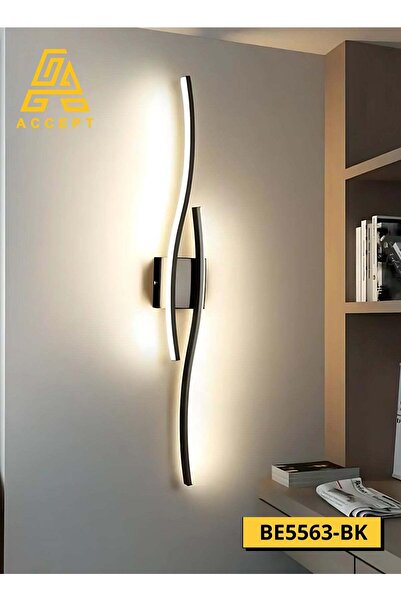 ACCEPT مصباح حائط LED حديث - يعمل بالبطارية مع شحن من النوع C