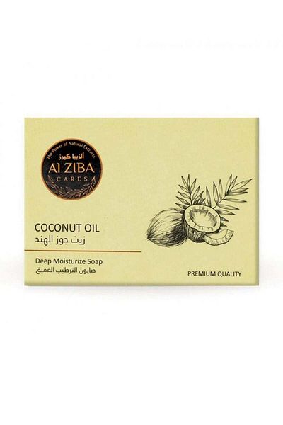 Alziba cares Coconut Oil Soap - 100 gm