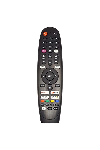 Bogadini Universal Remote Control Compatible with Starlight Hl4330h Led/lcd TV, Plug & Play, Black