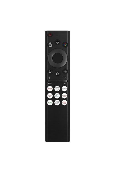 Bogadini Voice Remote Control Compatible with Samsung LED TV 2018–2024, Smart, With Microphone, Black