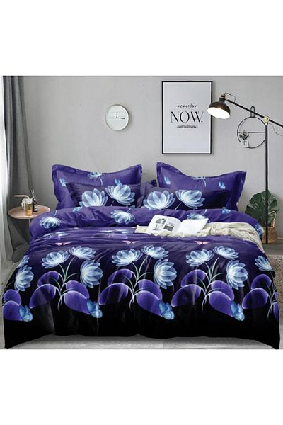 OEM Double bed linen Cotton FINET, for 2 people, 6 pieces, Bed sheet 230 x 250cm