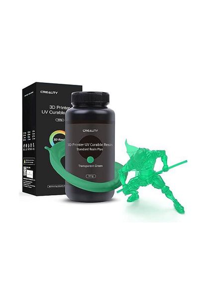 Creality Rasina Standard plus rigida fotosensibila CREALITY LCD RESIN STD+ TGREEN, 500g (Verde)