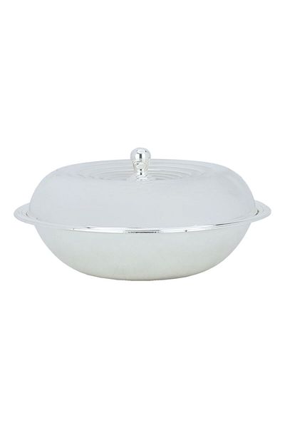 Alsaif Gallery Tamria Steel Alsaif Gallery, 13 cm, Round - Silver