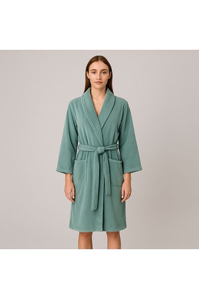 Fieldcrest Fieldcrest Volur Bathrobe - Mint, Large