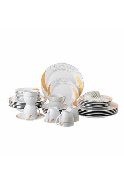 HIC Ceramic Dinner set 42 pieces for 6 persons