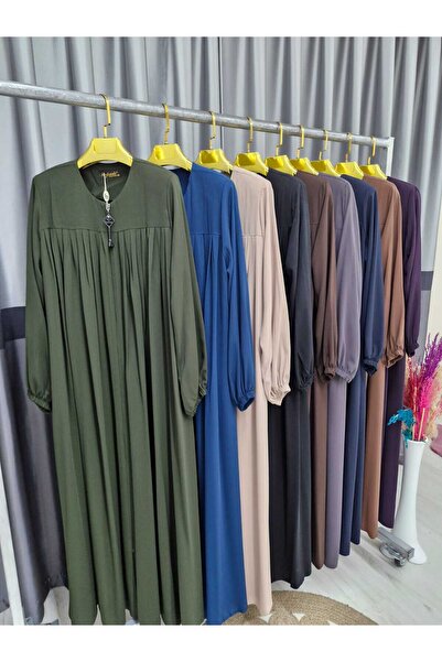 beyhanlı Sik Pleated Wide Fit Ferace