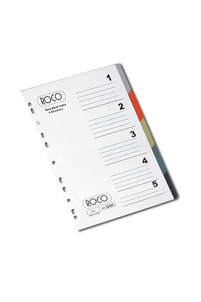 Roco Item 1 of 1 Item 1 of 1 Roco Index Divider