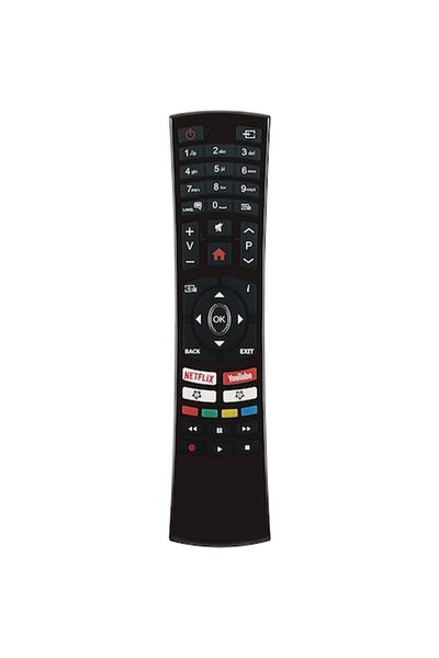 Bogadini Universal Remote Control For Star-light 32dm6600 Smart Led/lcd, Netflix Compatible, Black