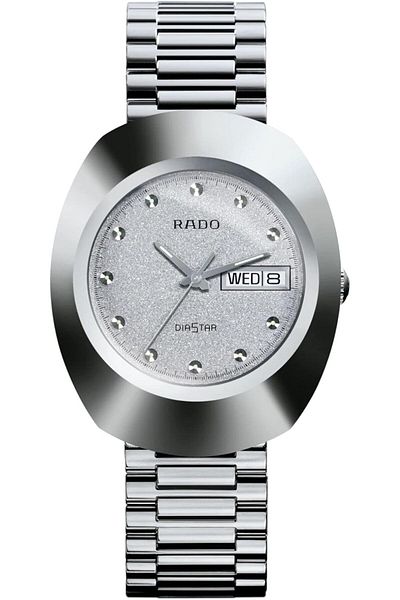 Rado Swiss Quartz Silver Movement Watch from Rado DiaStar - Men's 35mm