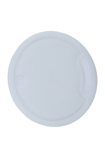 Generic Al Saif Gallery Plastic Cutting Board, Round - White
