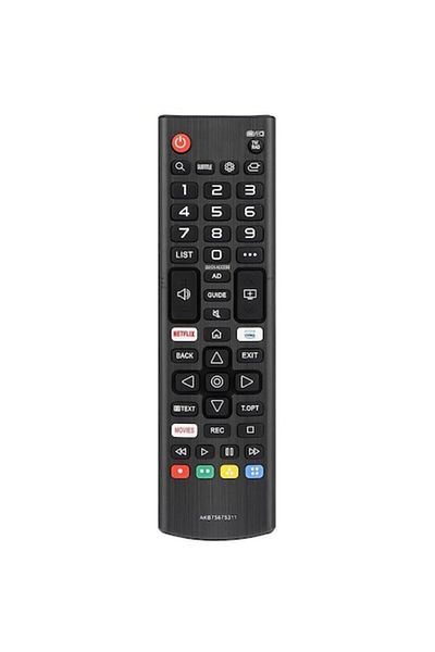 Bogadini Remote Control Compatible with LG Smart TV AKB75675311, Plug & Play, Black