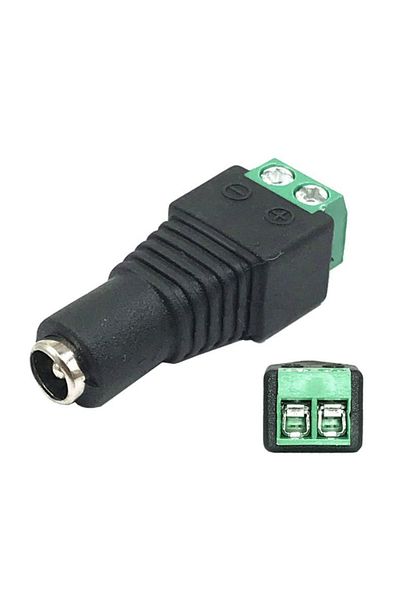 Other Pack of 10 OTHER LN-CT02G (FEMALE) power connectors, 12V, with screw, 5.5x2.1mm
