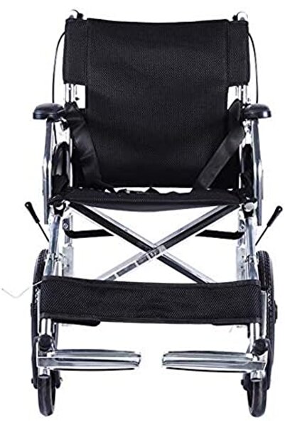 genri كرسي متحرك طبي خفيف الوزن قابل للطي، عصا مشي تلسكوبية من الألومنيوم، بأ...