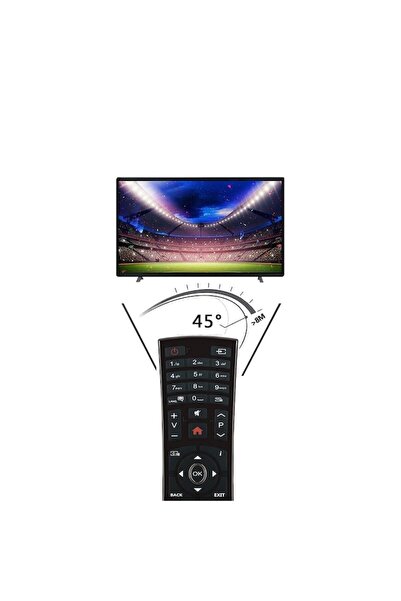Bogadini Universal Remote Control For Star-light 32dm6600 Smart Led/lcd, Netflix Compatible, Black