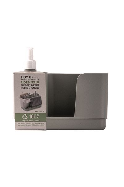 Snips Tidy Up Dish Washing Set with Soap Dispenser Grey
