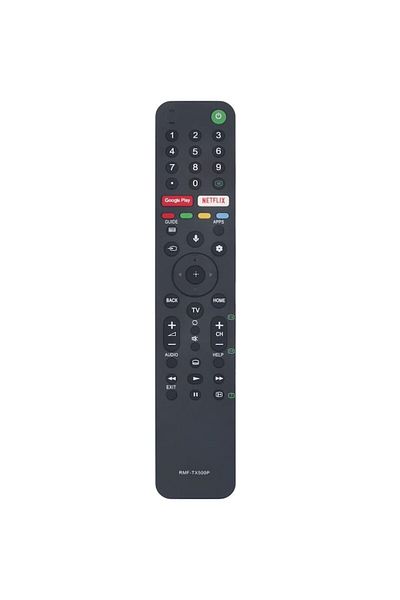 Bogadini Universal Remote Control Compatible with SONY RMF TX-500P, with Voice Commands, Black