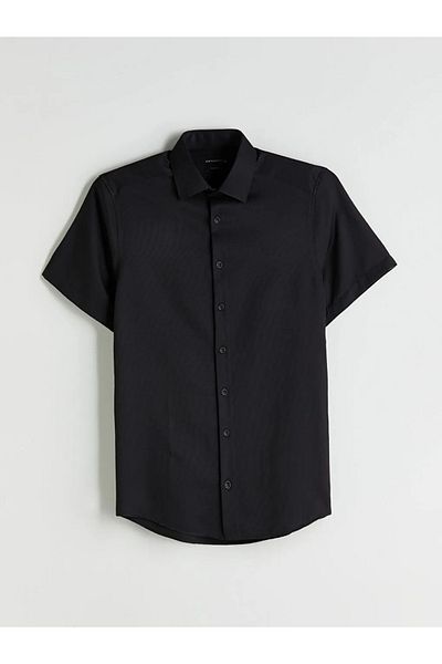 LC Waikiki Lcwaikiki Formal Black Slim Fit Men's Shirt