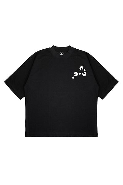 PURE EFFECT Unisex Oversize I Am Wake εμπριμέ μπλουζάκι