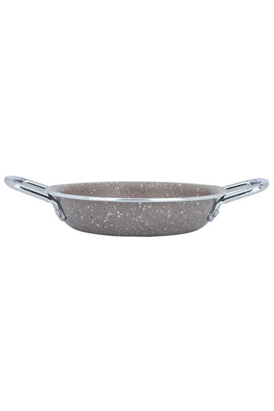 ROCKY Granite Frying Pan, 12 cm - Brown