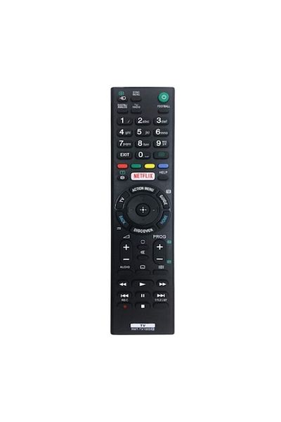 Bogadini Universal Remote Control Compatible with Sony Smart LED/LCD TV, Identical to the Original, Black