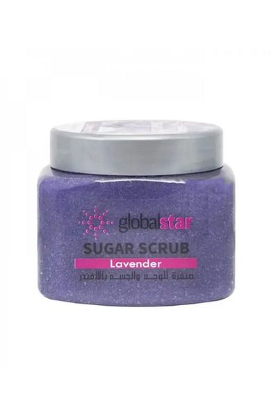 Globalstar Face and Body Sugar Scrub with Lavender - Global Star