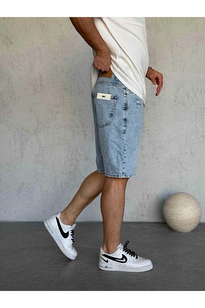MODA Light Color Denim Shorts