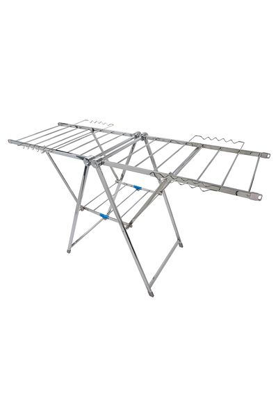 Alsaif Gallery Clothes Drying Rack with Clips - Alsaif Gallery - Silver