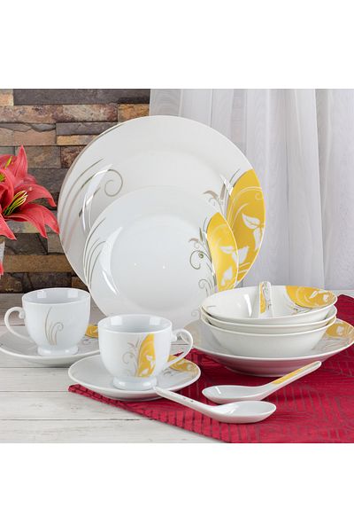 HIC Ceramic Dinner set 42 pieces for 6 persons