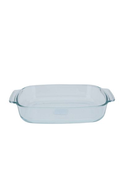 Alsaif Gallery Glass Tray Alsaif Gallery, 2.2 Liters, Rectangular - Transparent