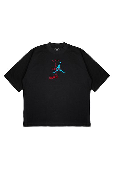 TRAGEDY Unisex Oversize Cacti Travis Highest εμπριμέ μπλουζάκι
