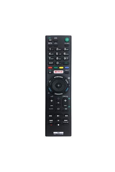 Bogadini Universal Remote Control Compatible with Sony Smart LED/LCD TV, Identical to the Original, Black