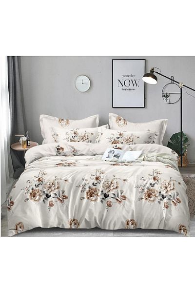OEM Double bed linen Cotton FINET, for 2 people, 6 pieces, Bed sheet 230 x 250cm