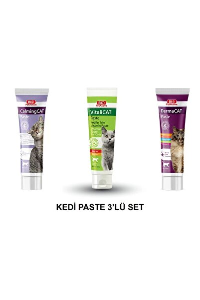 Bio PetActive Kedi Malt Macunu Tüy Yumağı ve Vitaminli Kedi Pastaları